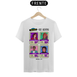 Nome do produto Camiseta 'Super Trunfo do Rock Argentino'