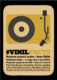 Nome do produto Pôster #vinilfacts