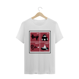 Nome do produto Camiseta Curta cada momento da música