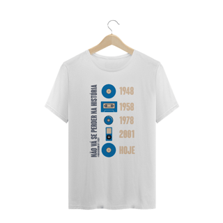 Nome do produto Camiseta plus size Não vá se perder na história