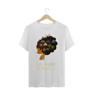 Nome do produto Camiseta Ler dá sonhos