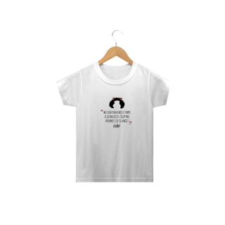 Nome do produto Camiseta infantil Quino mandou a braba