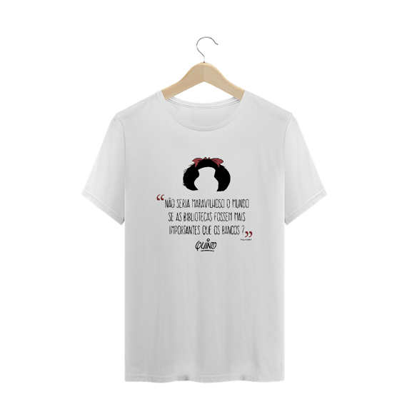 Camiseta plus size Quino mandou a braba