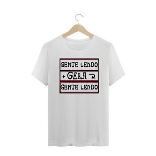 Nome do produto Camiseta 'Gente lendo'