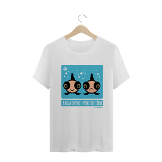 Nome do produto Camiseta 'Ajudar o peixe'