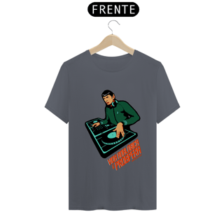 Nome do produto Camiseta 'Spock: vida analógica e próspera' 