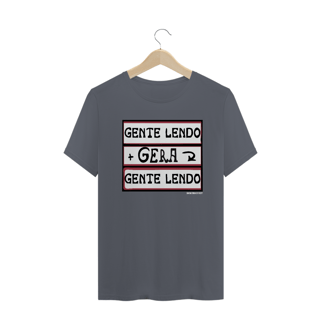 Nome do produto Camiseta 'Gente lendo'