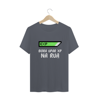 Nome do produto Camiseta 'Bora upar XP na rua'