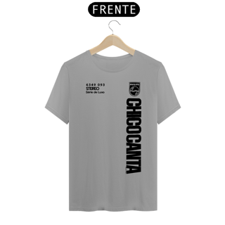 Camiseta 'Chicocanta' - capa branca 1973