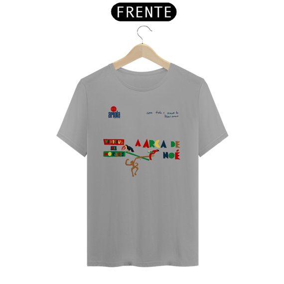 Camiseta 'Vinícius de Moraes: a arca de Nóe - 1982'