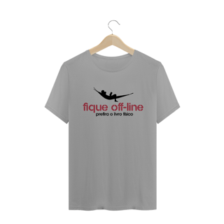 Nome do produto Camiseta Prefira o livro físico