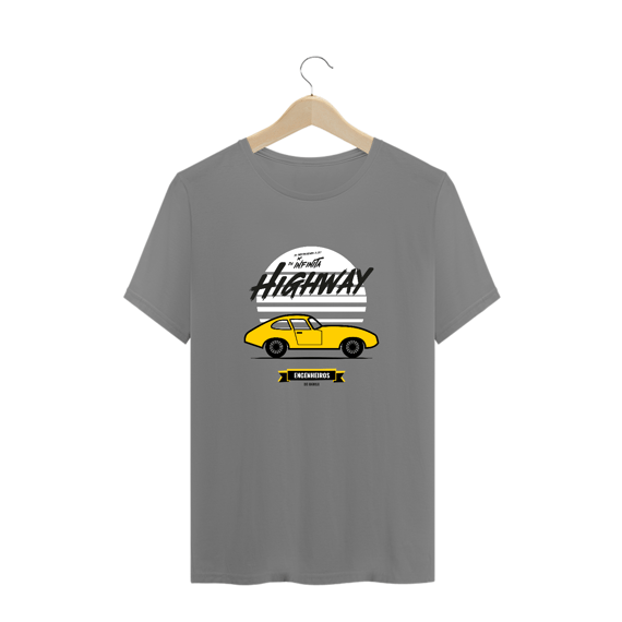 Camiseta plus size 'Infinita highway'