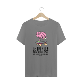 Nome do produto Camiseta plus size 'Dê um rolê'