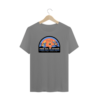 Nome do produto Camiseta plus size 'Vamos fugir'