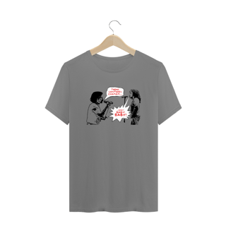 Nome do produto Camiseta plus size 'Coração selvagem'
