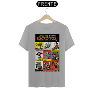 Nome do produto Camiseta 'Titãs: jogo dos bichos escrotos'