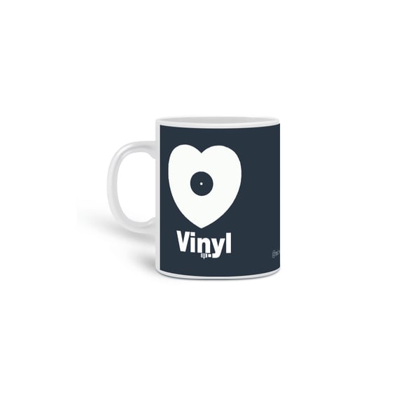 Caneca Vinyl Love