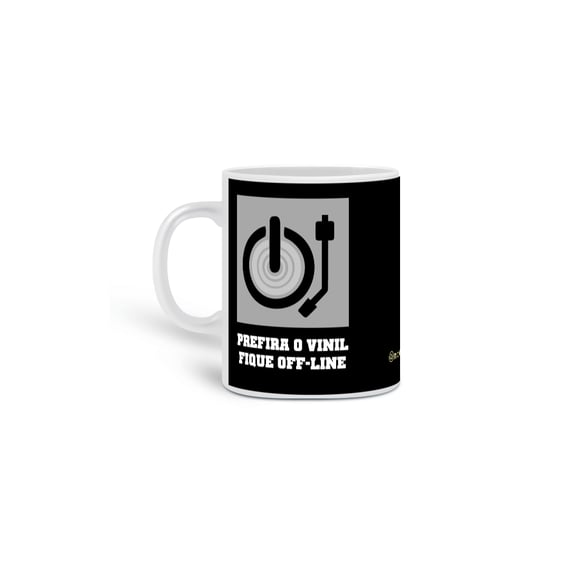 Caneca Fique Offline