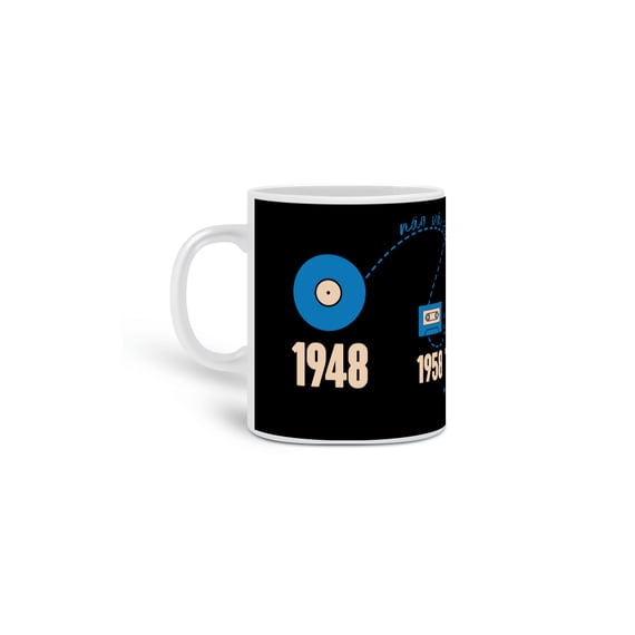 Caneca não vá se perder na história