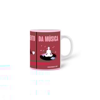 Nome do produto Caneca Curta cada momento da música