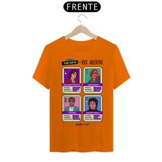 Nome do produto Camiseta 'Super Trunfo do Rock Argentino'