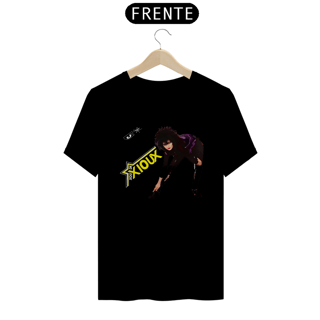 Nome do produto Camiseta 'Show da Sioux' - malha escura