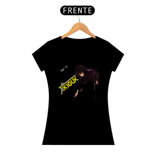 Nome do produto Blusinha 'Show da Sioux' - malha escura