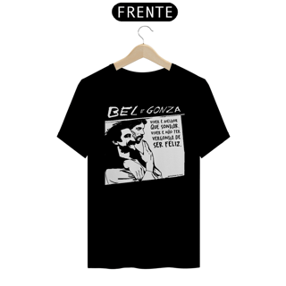 Nome do produto Camiseta 'Belchior e Gonzaguinha' - malha escura
