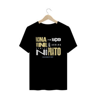 Nome do produto Camiseta Vinil na agulha