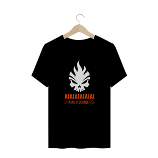 Camiseta plus size Melô do bombeiro