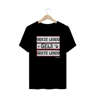 Nome do produto Camiseta 'Gente lendo'