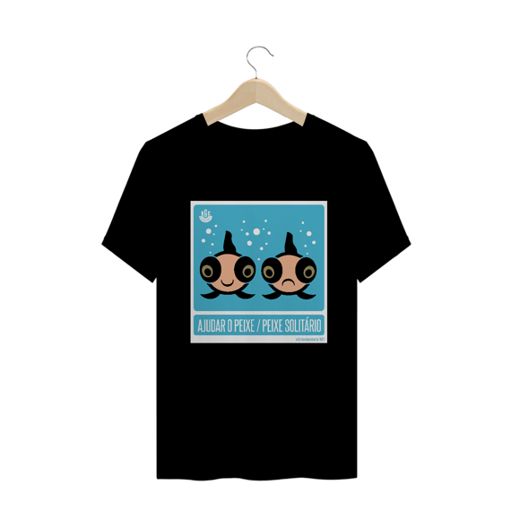 Camiseta 'Ajudar o peixe'