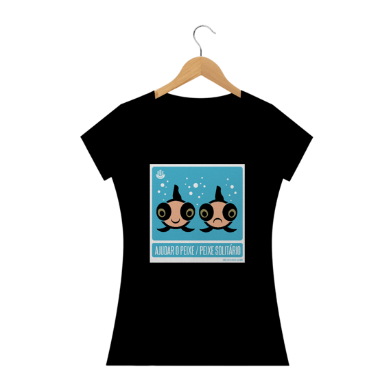 Blusinha 'Ajudar o peixe' 
