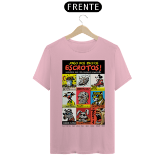 Nome do produto Camiseta 'Titãs: jogo dos bichos escrotos'
