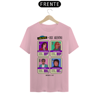 Nome do produto Camiseta 'Super Trunfo do Rock Argentino'