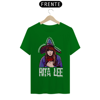 Nome do produto Camiseta 'Rita Lee: a inteligência se diverte' - malha escura