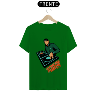 Nome do produto Camiseta 'Spock: vida analógica e próspera' 
