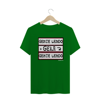 Nome do produto Camiseta 'Gente lendo'