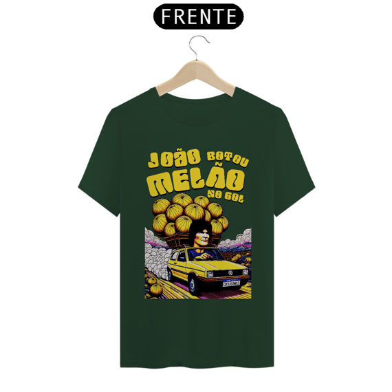Camiseta John Fogerty: João botou melão no gol'