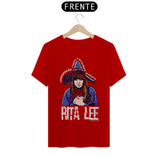 Nome do produto Camiseta 'Rita Lee: a inteligência se diverte' - malha escura
