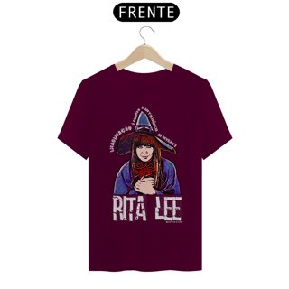 Nome do produto Camiseta 'Rita Lee: a inteligência se diverte' - malha escura