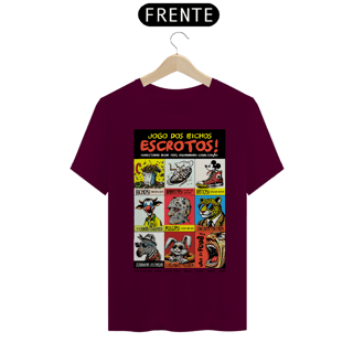 Nome do produto Camiseta 'Titãs: jogo dos bichos escrotos'