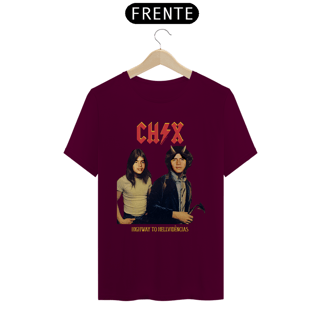Nome do produto Camiseta Chitãozinho e Xororó by AC/DC - Rock in Rio X