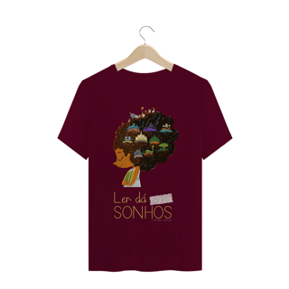 Nome do produto Camiseta Ler dá sonhos