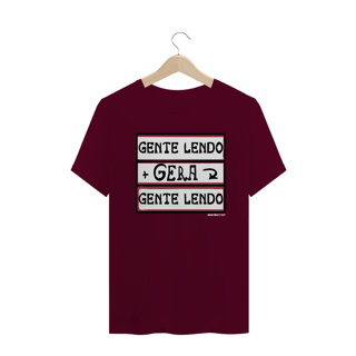 Nome do produto Camiseta 'Gente lendo'