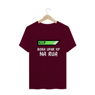 Nome do produto Camiseta 'Bora upar XP na rua'