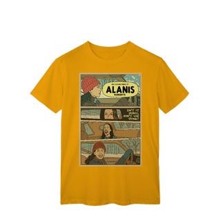 Nome do produto Camiseta 'Ironic by Alanis'