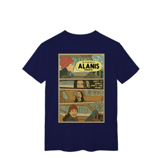 Nome do produto Camiseta 'Ironic by Alanis'