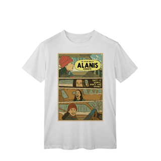 Nome do produto Camiseta 'Ironic by Alanis'