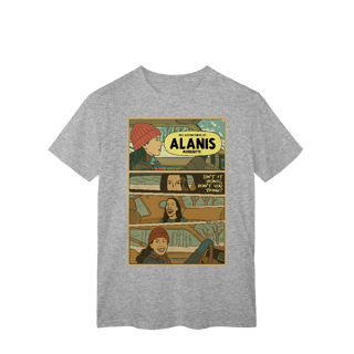 Nome do produto Camiseta 'Ironic by Alanis'